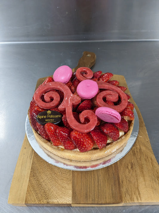 Large Strawberry Tart