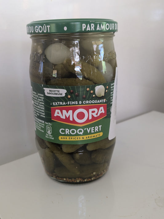 Amora Extra Fine Cornichons 370g