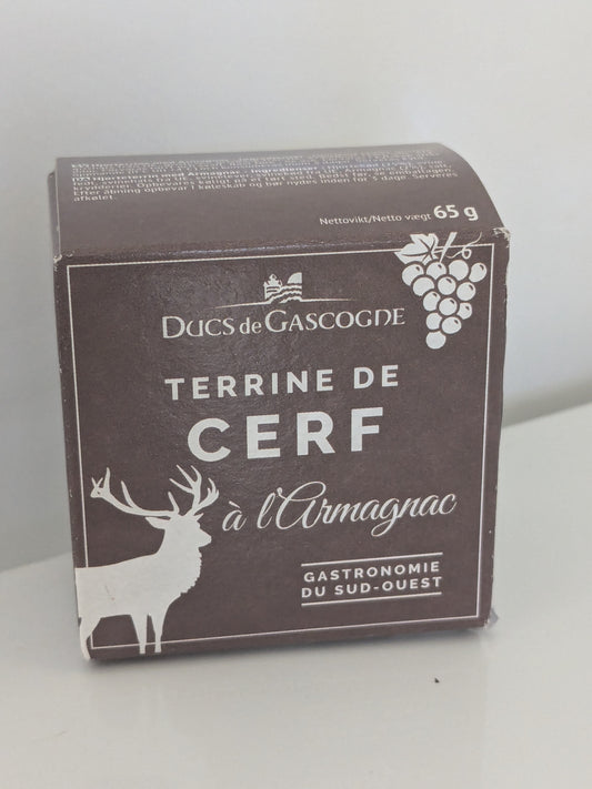 Ducs de Gascogne Stag Terrine with Armagnac 65g