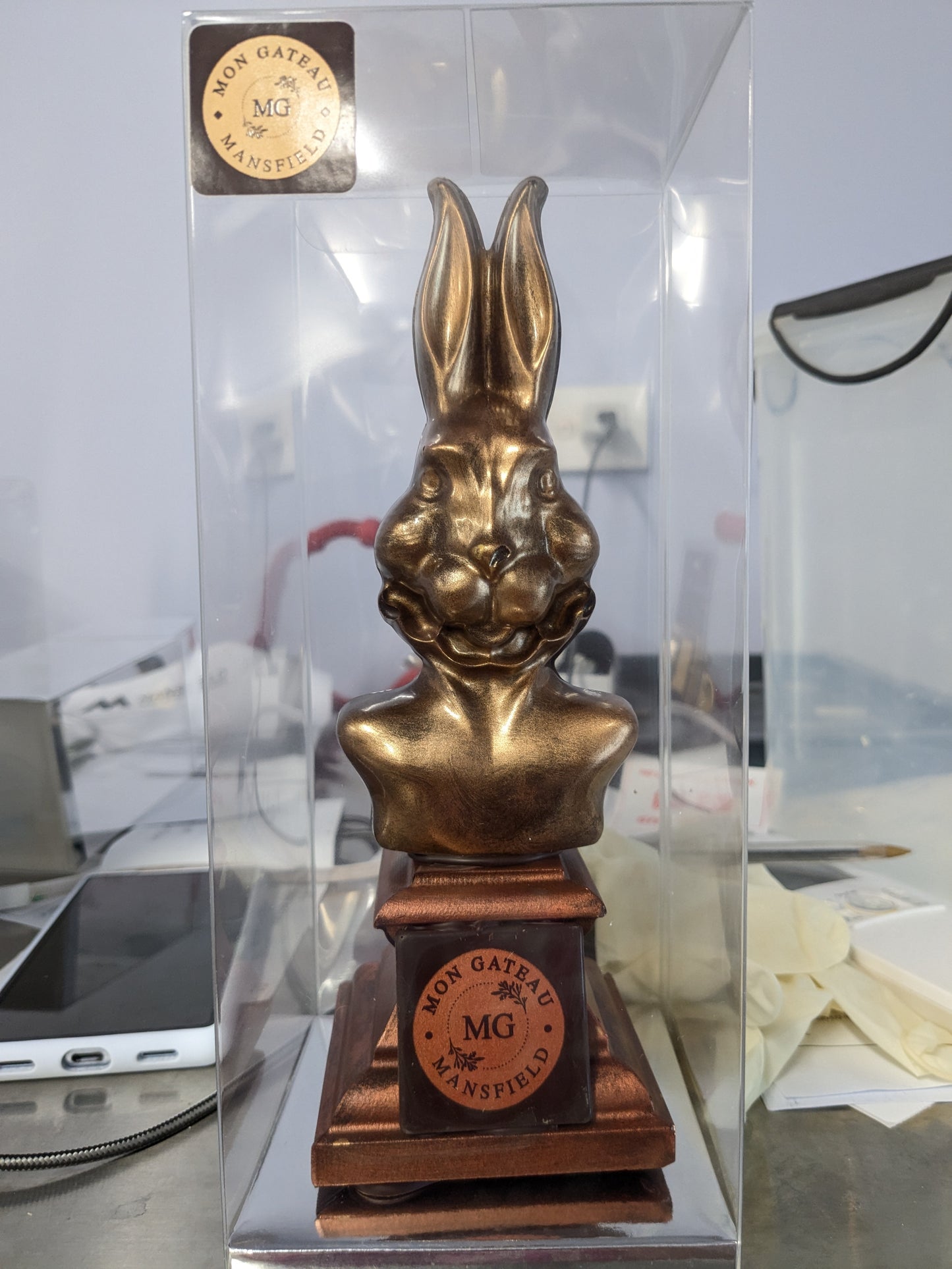 Bunny Logie Statue